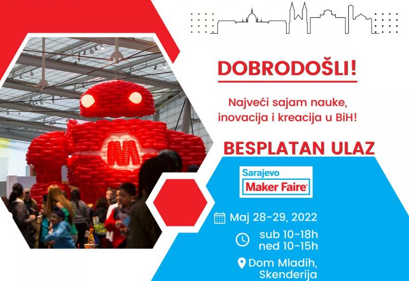 Svjetski sajam znanosti, inovacija i kreacija Maker Faire dolazi u Sarajevo